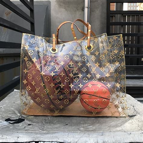 plastic louis vuitton shopping bag|translucent louis Vuitton Bag.